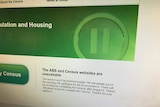 Census website screen