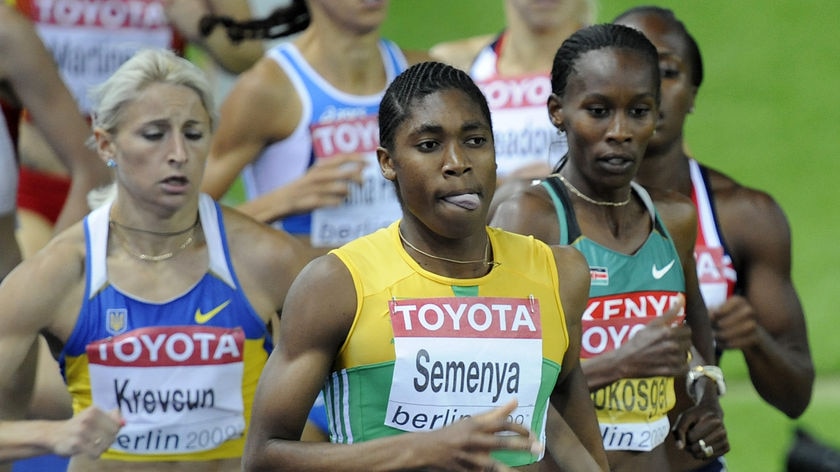 South Africa's Caster Semenya