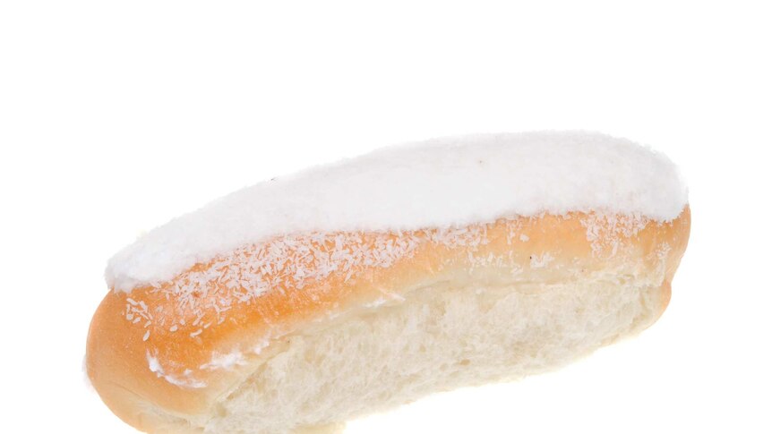 An image of a finger bun on a white background.