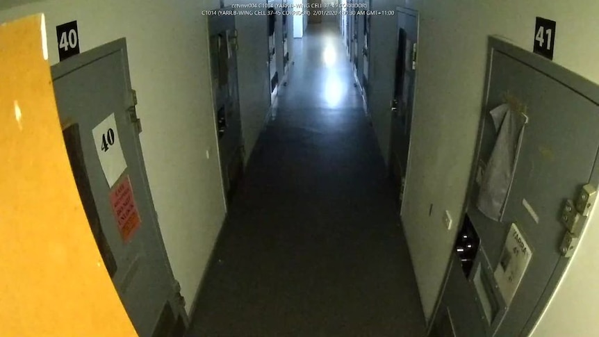 jail corridor