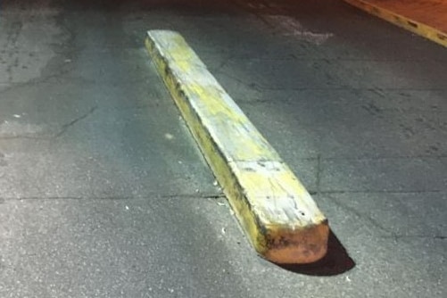 A traffic island at Salisbury in Adelaide's north.