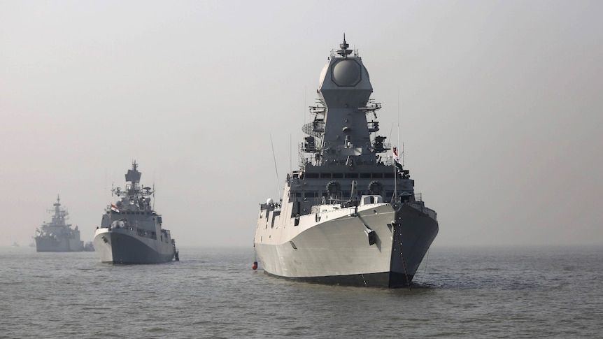 印度为何派出三艘军舰前往阿拉伯海？