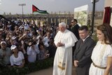 Pope visits River Jordan