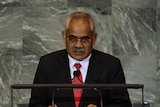 Tuvalu Prime Minister Willy Telavi