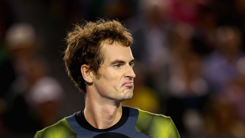 Murray gives Federer stiff upper lip