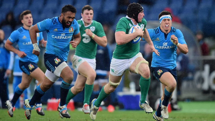 O'Donnell bursts through Italy defence