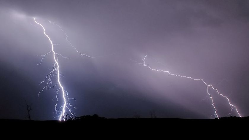 lightning in SA