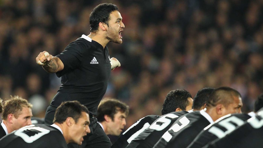 All Blacks perform the Haka