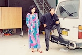 A photo of Angelique's parents in the late 80s in Australia, Xuan Phan and Man Lu.