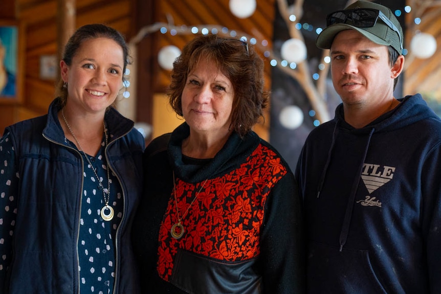 The Taylor family at Ben's Falls Retreat