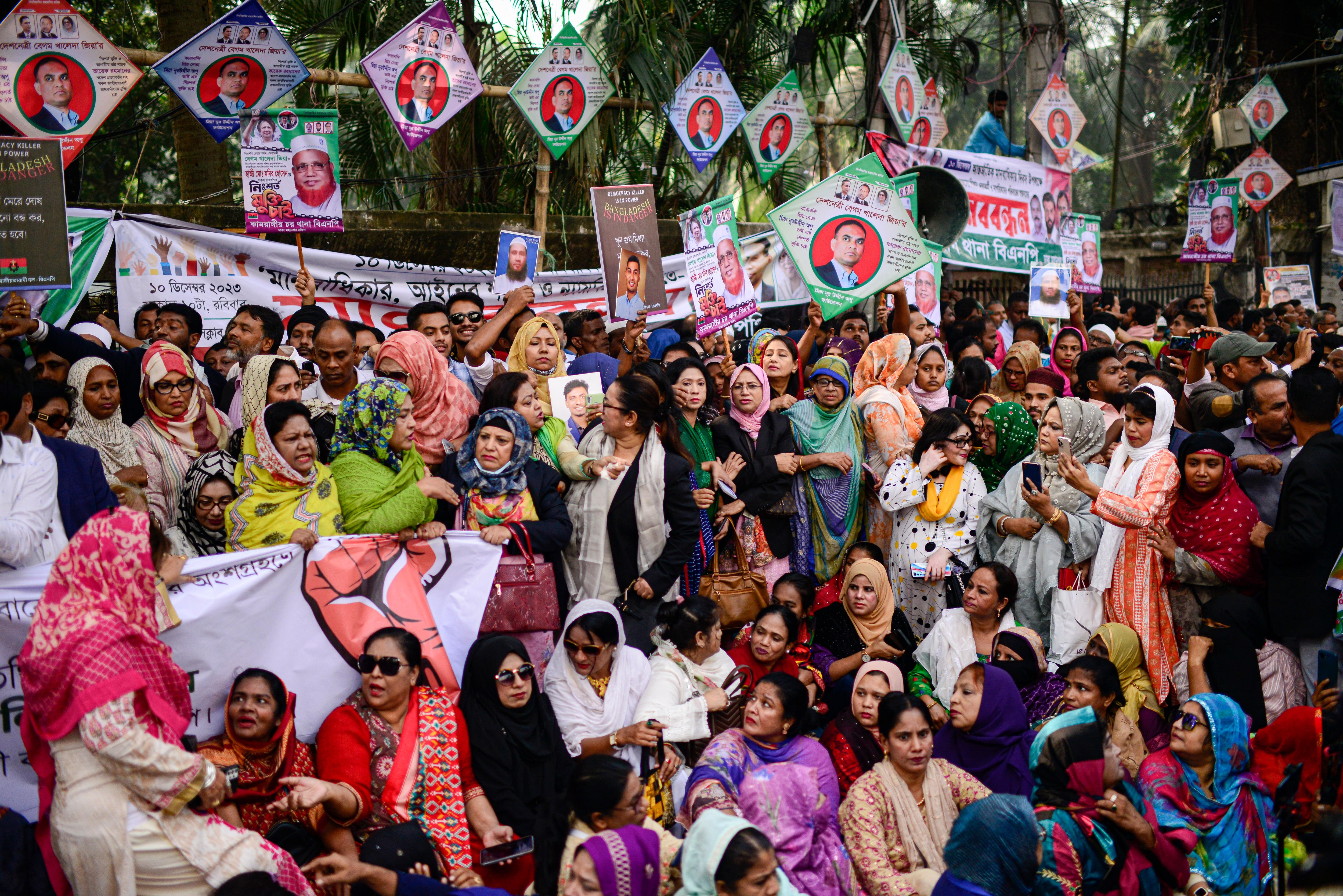 Bangladesh Opposition Party Holds Protest As It Boycotts National ...