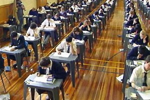 NSW students sitting the HSC (ABC TV)