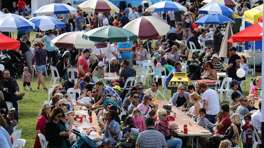 Thousands of people made it to the opening day of the 2015 Paniyiri Festival in South Brisbane.