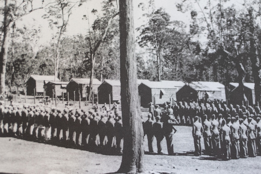 German army parade at Marrinup in November 1944