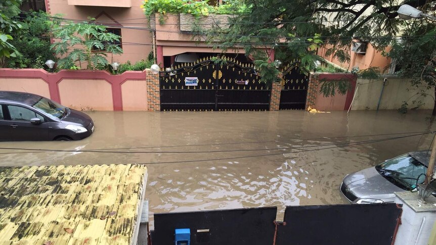 Chennai streets remain flooded