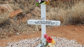 A memorial to Kwementyaye Ryder (Anna Henderson)