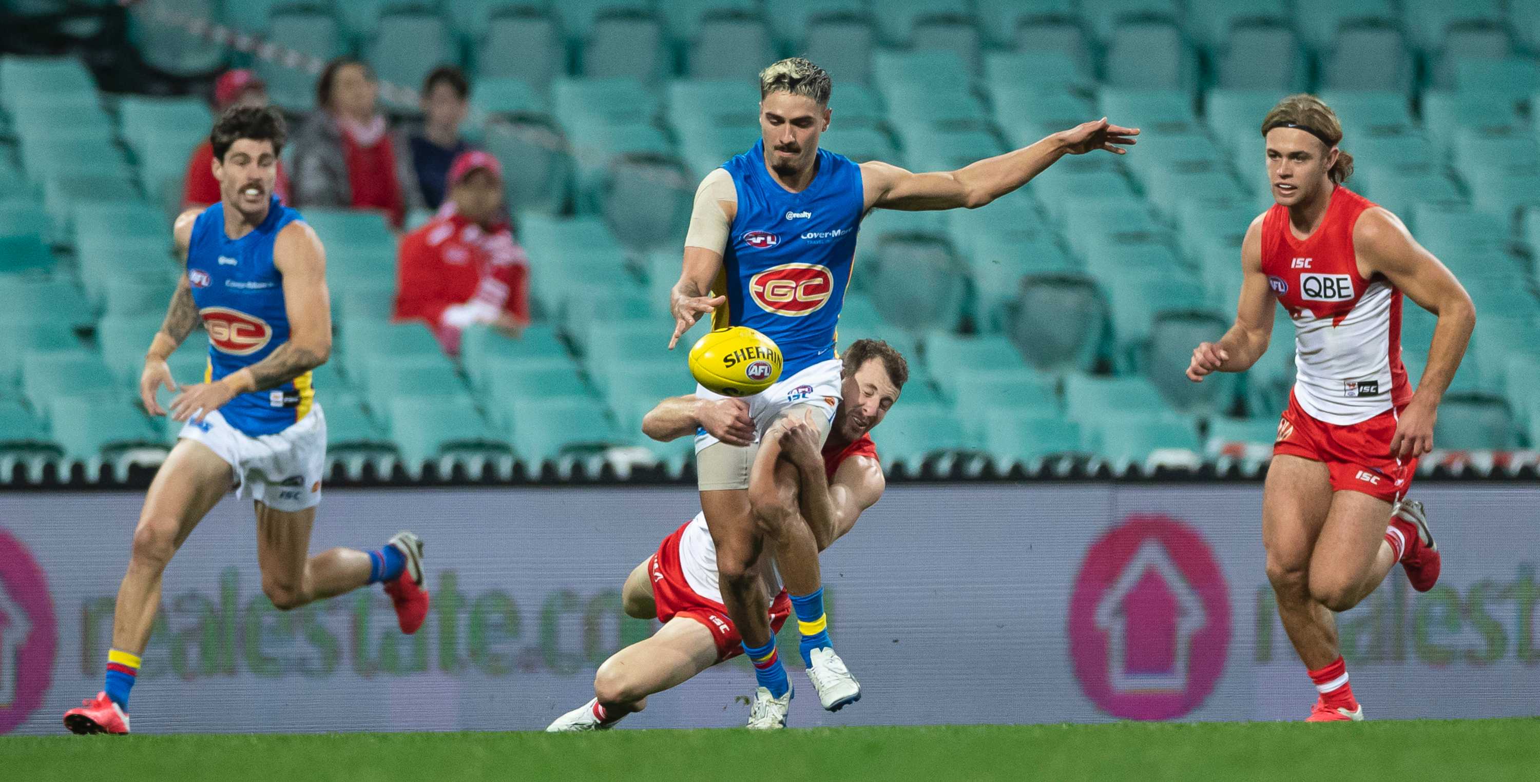 Izak Rankine's goal against Sydney Swans leaves Gold Coast Suns coach