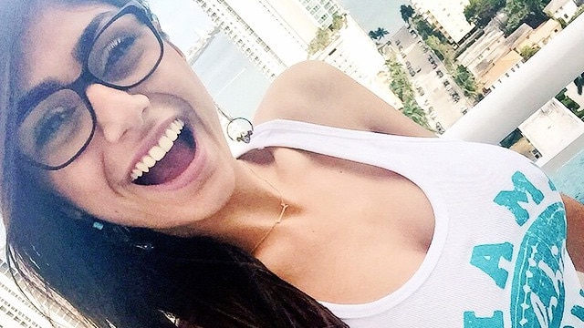 Adult actress Mia Khalifa