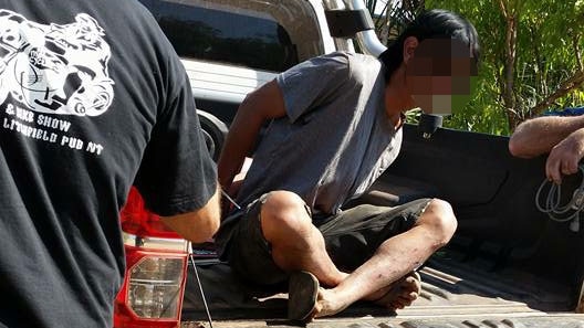 Citizens arrest in Darwin's rural area