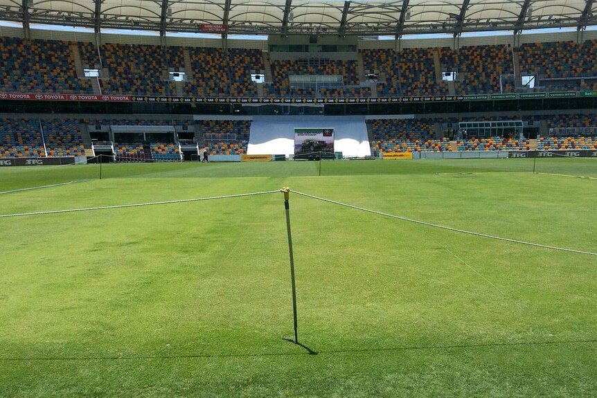 The pitch at the Gabba will now be prepared for a Test starting on December 17.