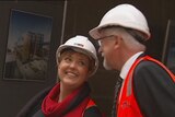 The Tasmanian Premier, Lara Giddings, has hailed as a milestone work to pave the way for Hobart's Parliament Square project.