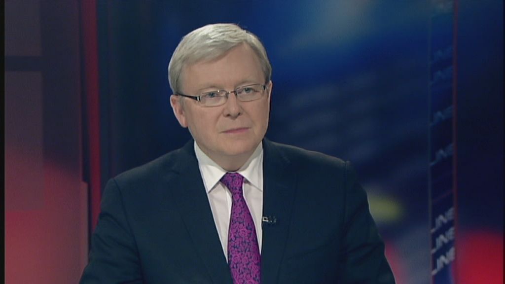 Rudd warns of toxic politics - ABC listen