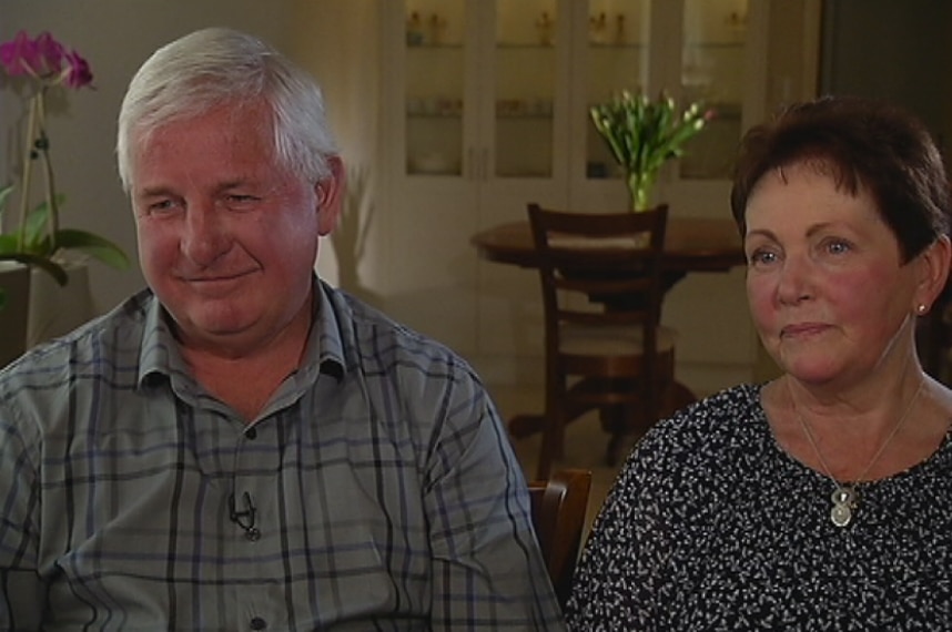 Melissa Ryan's mother and step-father, Liz and  Phil O'Donnell.