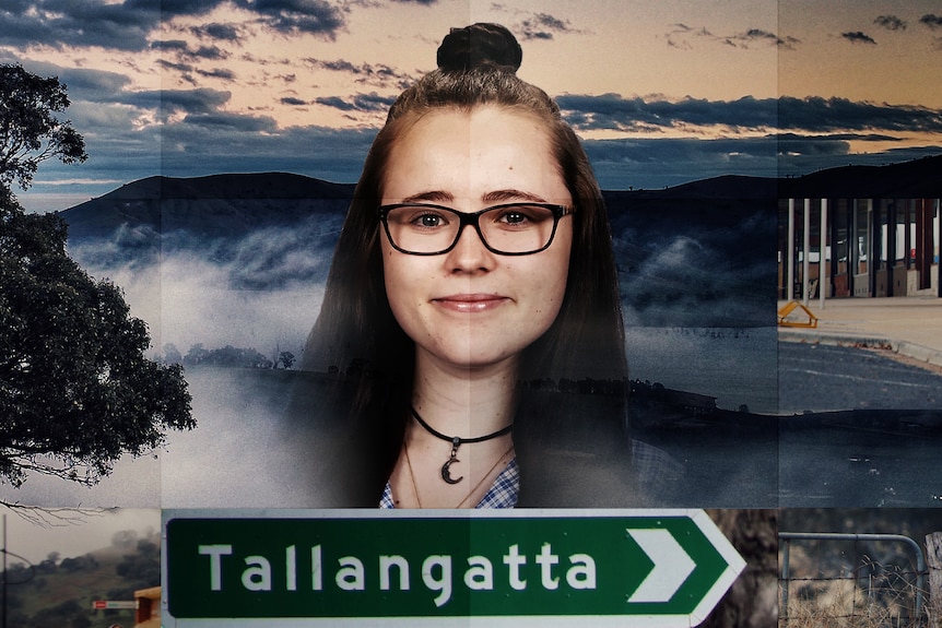 Graphic of Nadia Bach and Tallangatta.