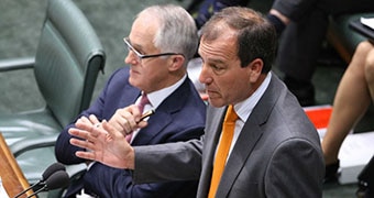 Mal Brough addresses Parliament