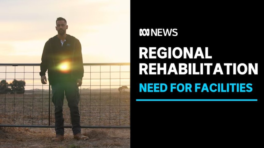 Regional Rehabilitation, Need For Facilities: Silhouette of man at farm gate in twilight.