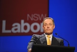 New South Wales Premier Morris Iemma gives the keynote address at the NSW Labor State Conference
