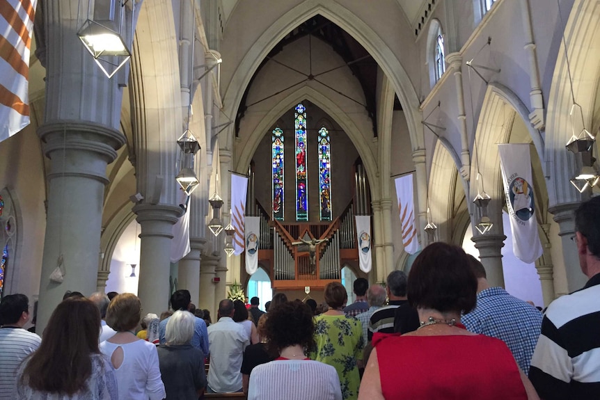 Mass in Brisbane church
