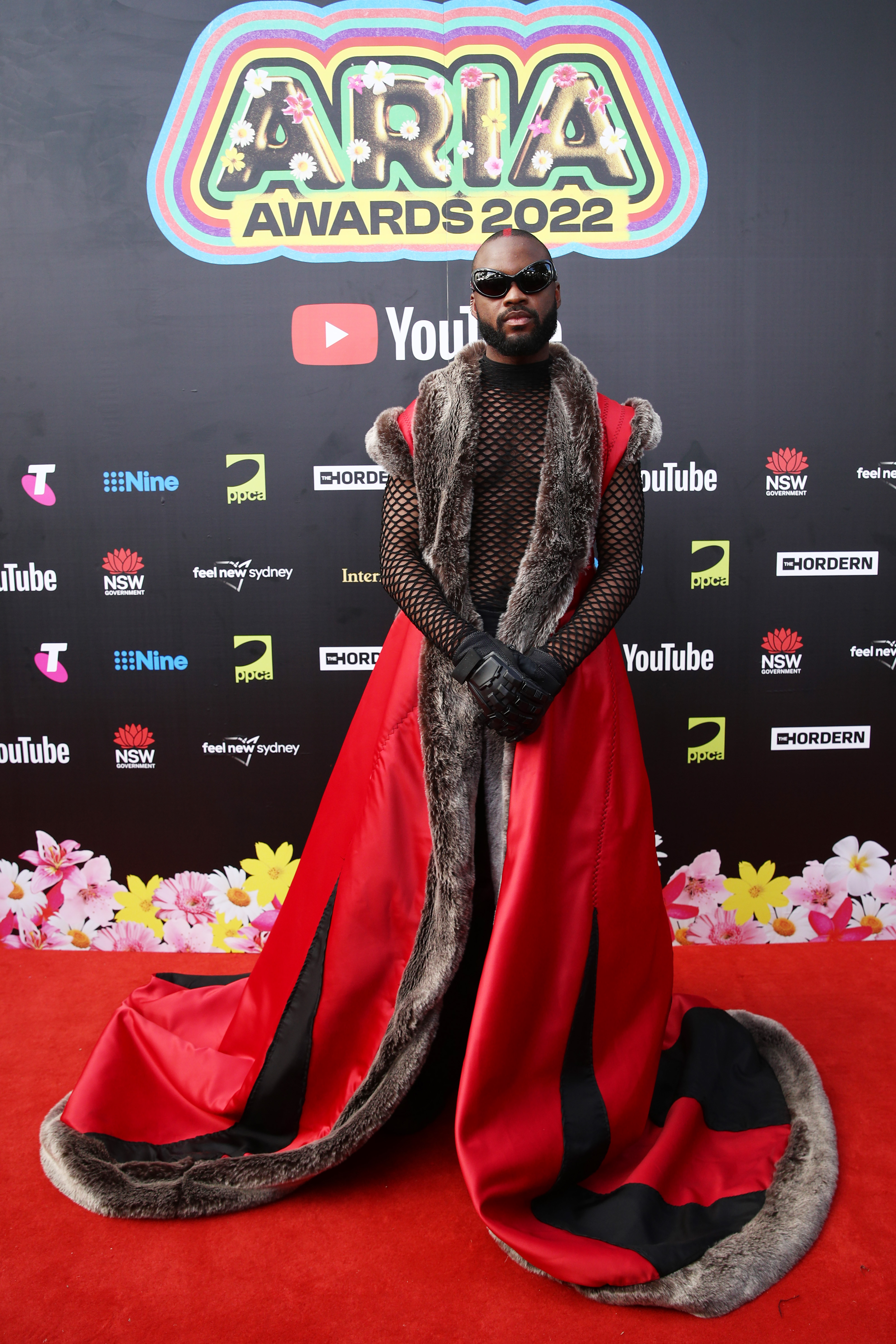 Genesis Owusu at the 2022 ARIA Awards