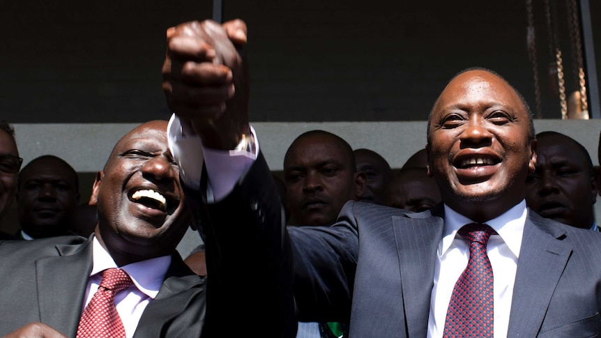 Williaim Ruto and Uhuru Kenyatta