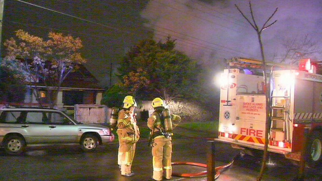 House destroyed by suspicious fire in Footscray - ABC News