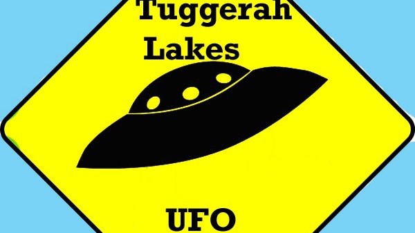 The Tuggerah Lakes UFO Group logo