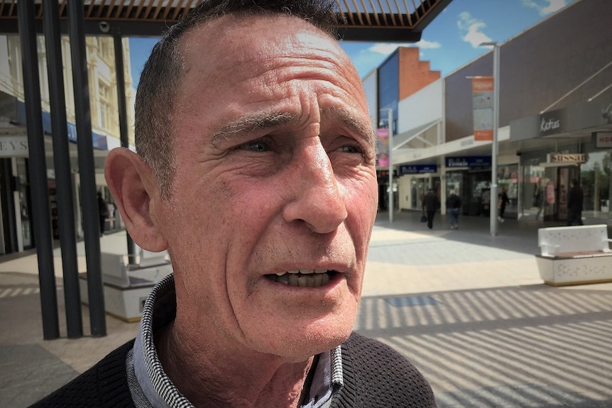 Derek Brown, resident of Launceston, photographed in November 2019.