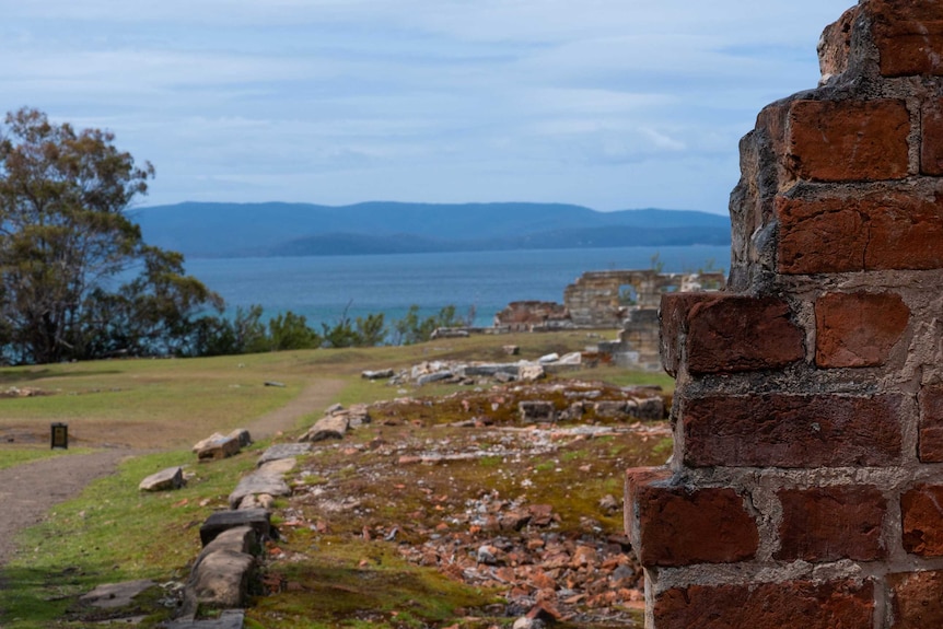 The Coal Mines Historic Site, looking towards Norfolk Bay