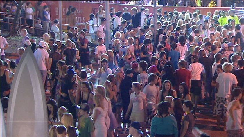 More than 30,000 young people are attending the annual celebration on the Gold Coast.