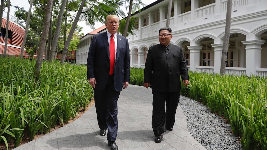 Donald Trump and Kim Jong-un even found time for lunch.