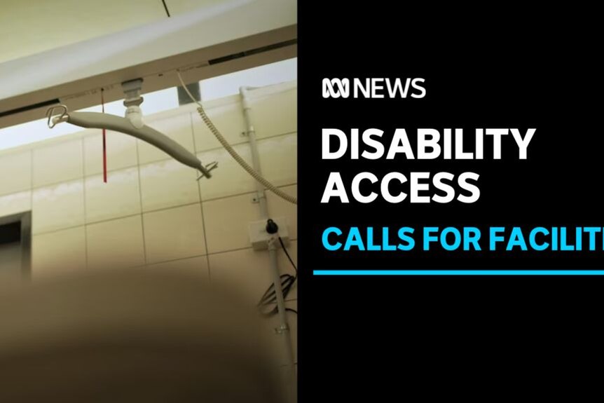 Disability Access, Calls for Facilities: A patient lift in a tiled room.