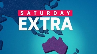 The logo for ABC RN program Saturday Extra.