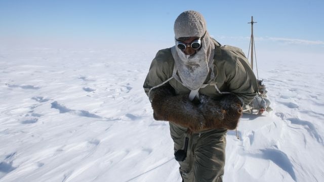 Expedition leader Tim Jarvis in Antarctica.