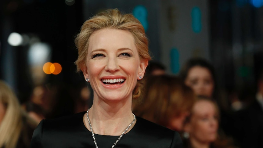 Cate Blanchett arrives at BAFTA awards