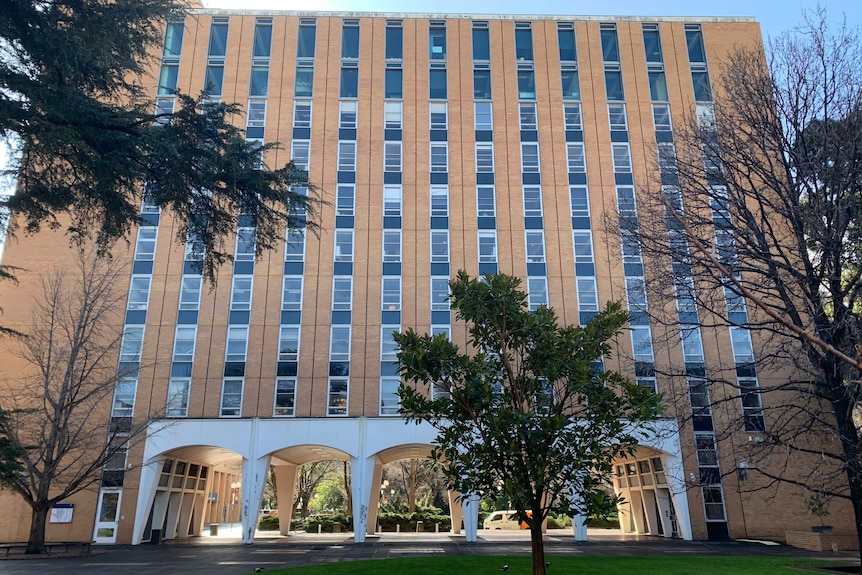 A building on the University of Melbourne campus.