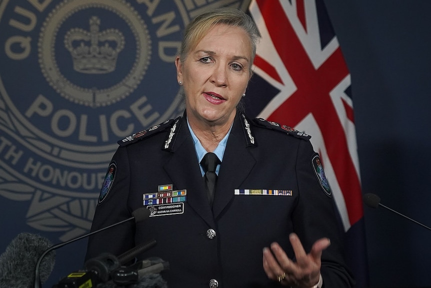 Queensland Police Commissioner Katarina Carroll Sept 7 2023