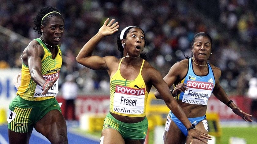 Jamaican sprinter Shelly-Ann Fraser tested positive to banned painkiller Oxycodone in May.