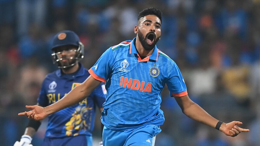 Sri Lanka rolled for 55 as India continues Cricket World Cup charge ...