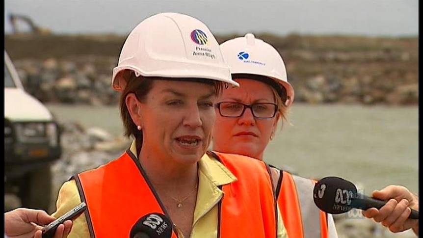 Ms Bligh heads to central regions of Queensland to inspect flood damage. (File image)