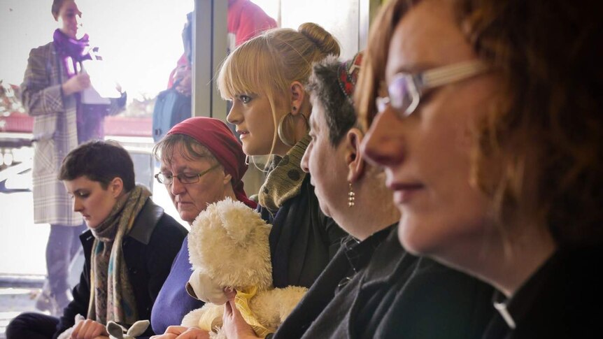 Religious leaders' sit-in at Jamie Briggs' office